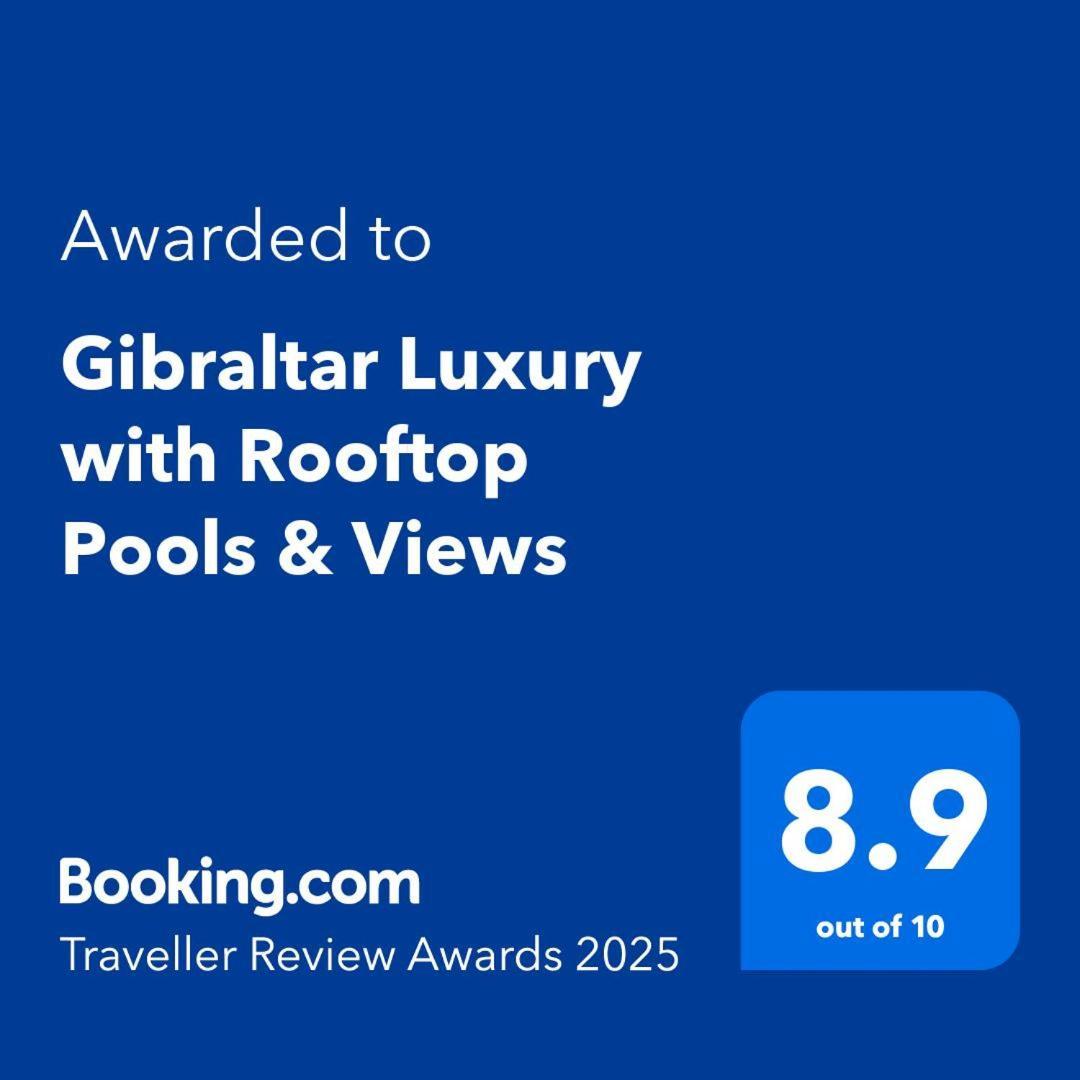 Gibraltar Luxury With Rooftop Pools & Views Dış mekan fotoğraf
